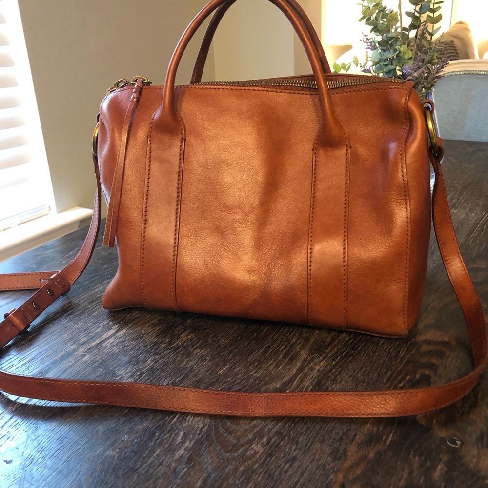 Madewell Brown Leather Handbag